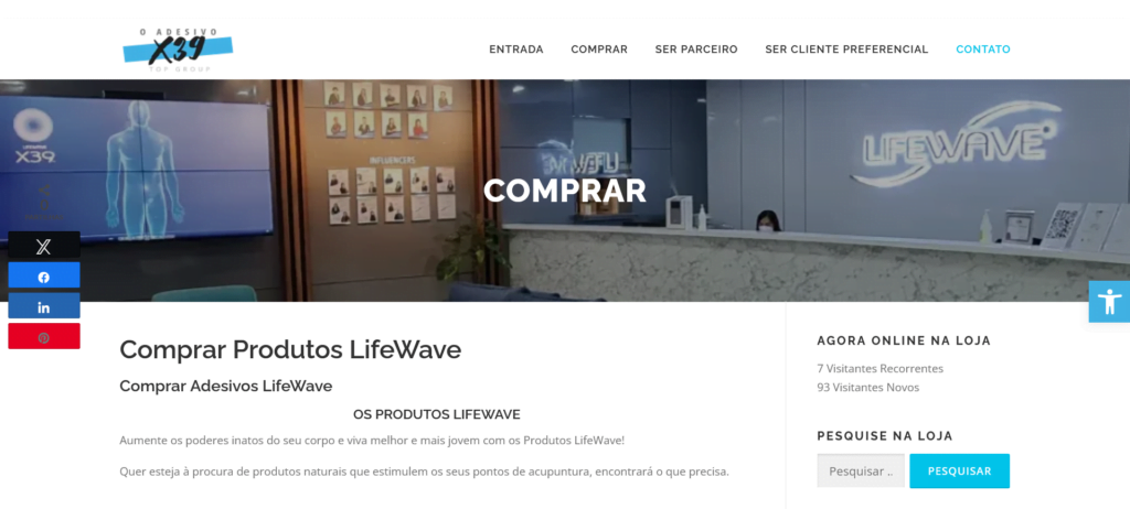 Catálogo Produtos Lifewave em Português